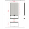 Glasvitrine_zweitürig_mitUnterschrank