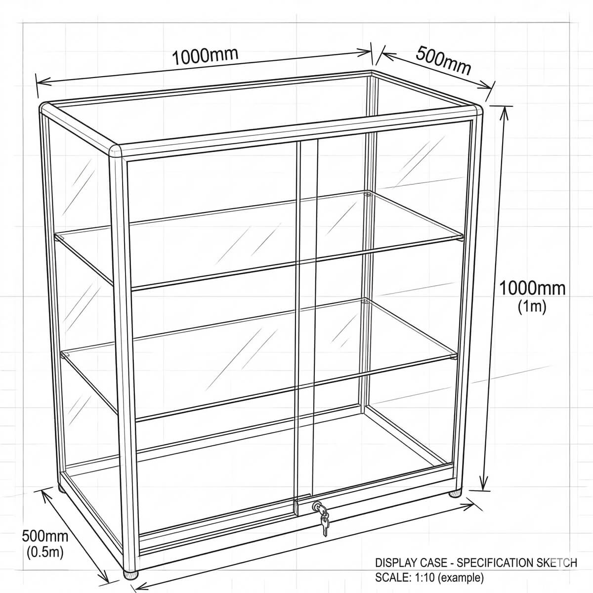 Glasvitrine_Theke_skizze