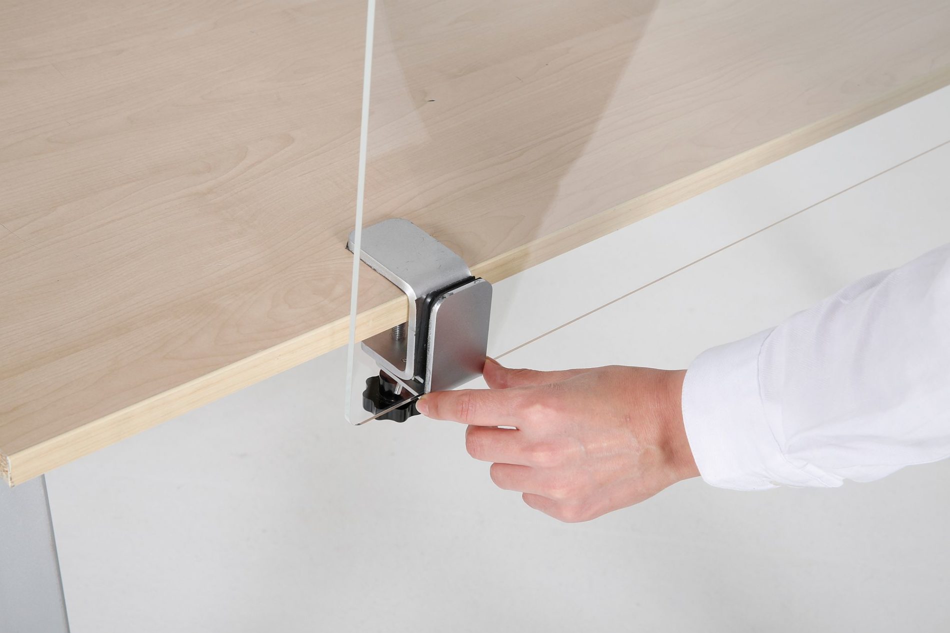 Schutzwand Tischkante 700x800mm