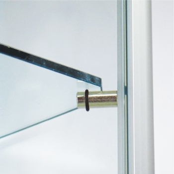 Glasvitrine Wand