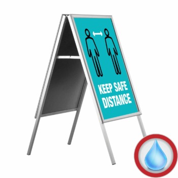 Kundenstopper Klassik Wetterfest