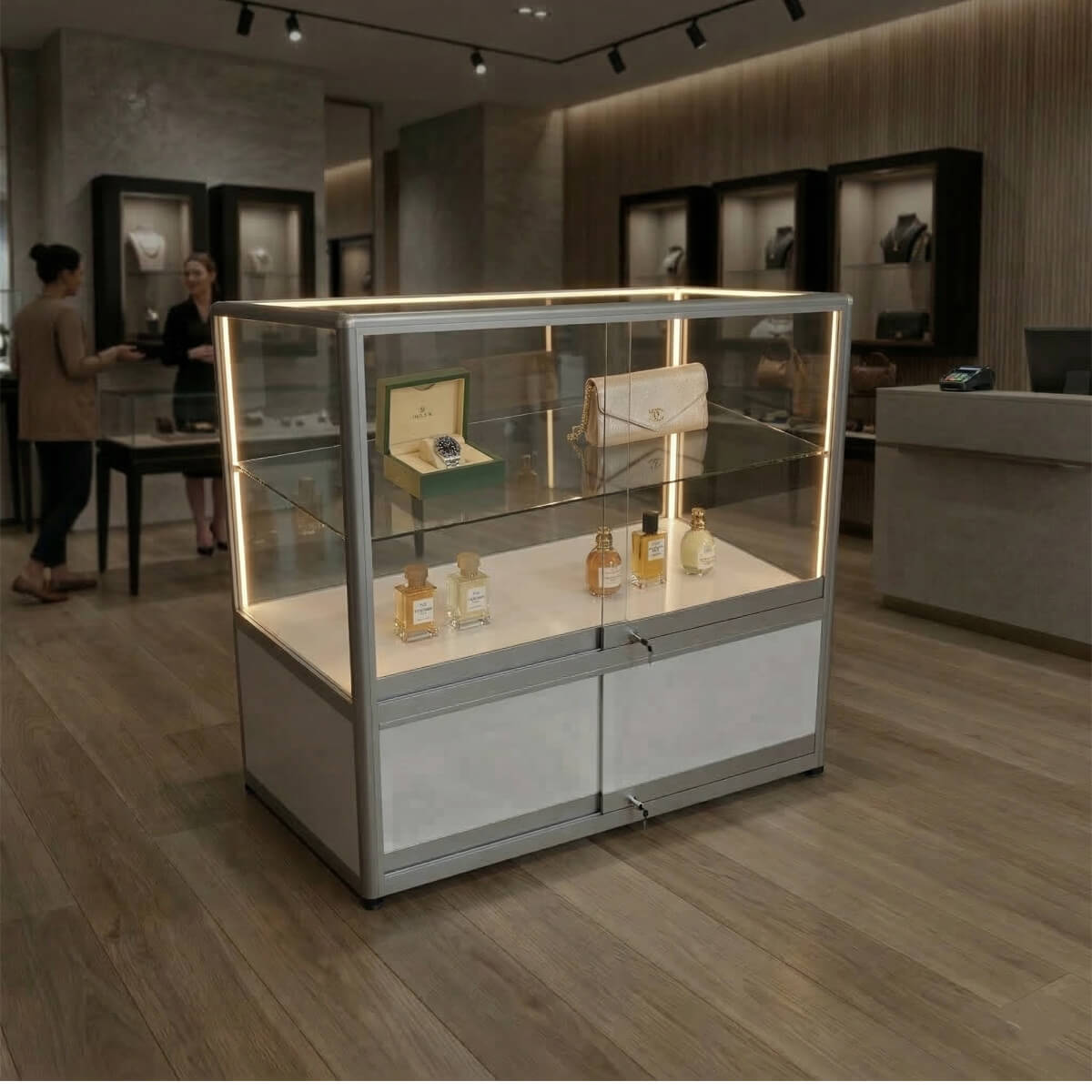 Glasvitrine-Theke_Unterschrank1