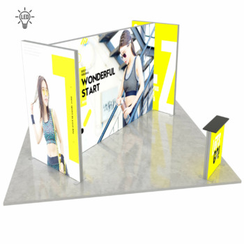 LED Messestand FLEX 25qm