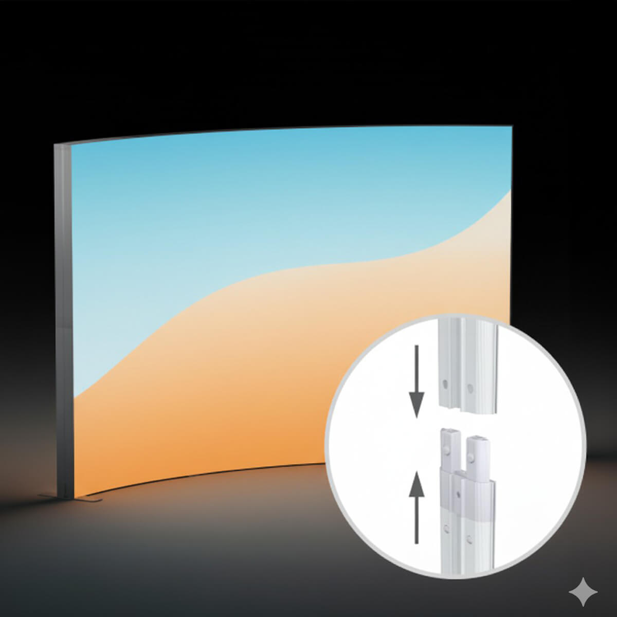 led_messewand_gewölbt