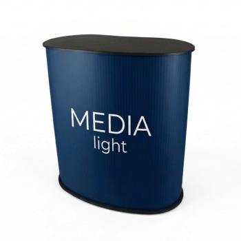 Messetheke Lamelle, inkl. Druck